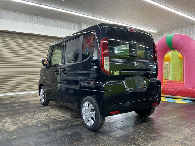 フレアワゴン ＸＧ　４ＷＤ　届出済未使用車　スマートキー　アイドリングストップ　衝突被害軽減システム　衝突安全ボディ　盗難防止システム　クリアランスソナー　シートヒーター（9枚目）