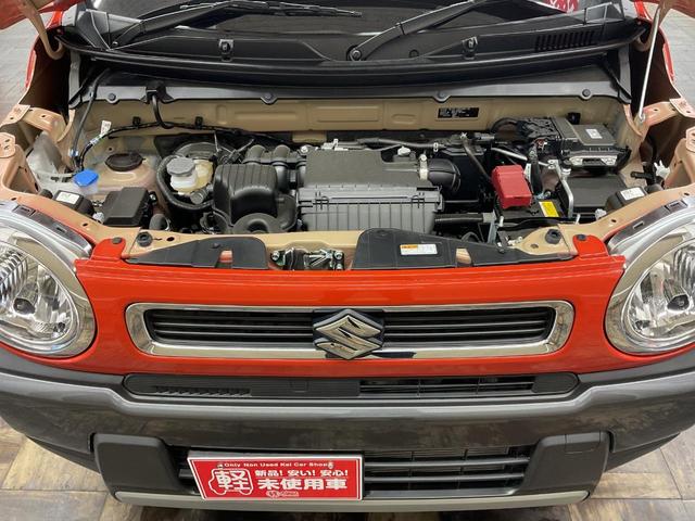 ハスラー ハイブリッドＧ　届出済未使用車　４ＷＤ　盗難防止システム　衝突被害軽減システム　アイドリングストップ　スマートキー　クリアランスソナー　シートヒーター　エアーバック（73枚目）