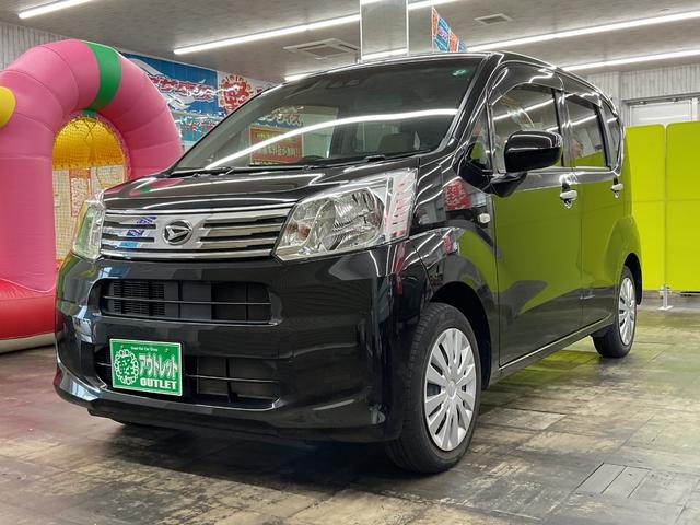 ムーヴ Ｌ　ＳＡＩＩＩ　４ＷＤ　運転席・助手席エアーバック　盗難防止システム　衝突安全ボディ　衝突被害軽減システム　アイドリングストップ　ベンチシート　フルフラット（2枚目）
