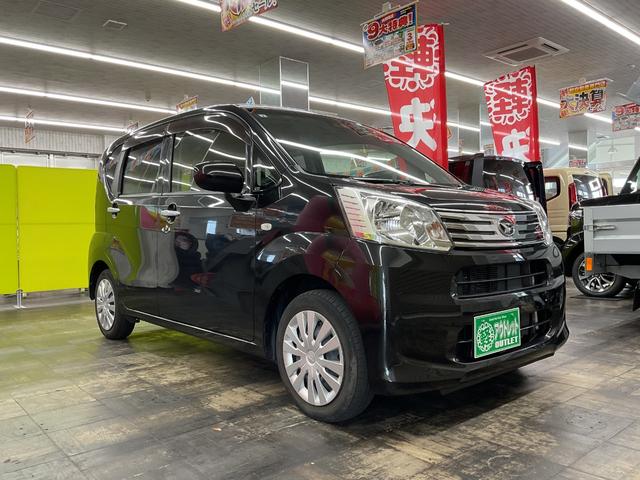 ムーヴ Ｌ　ＳＡＩＩＩ　４ＷＤ　運転席・助手席エアーバック　盗難防止システム　衝突安全ボディ　衝突被害軽減システム　アイドリングストップ　ベンチシート　フルフラット（4枚目）