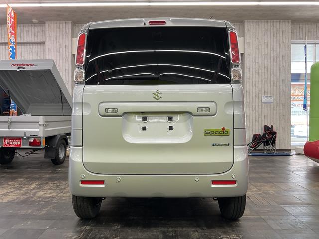 スペーシア ハイブリッドＧ　４ＷＤ　スマートキー　アイドリングストップ　衝突被害軽減システム　衝突安全ボディ　盗難防止システム　クリアランスソナー　シートヒーター　フルフラット（6枚目）