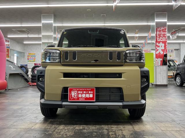 タフト Ｇ　クロムベンチャー　４ＷＤ　運転席・助手席エアーバック　ＡＢＳ　ＥＳＣ　盗難防止システム　衝突被害軽減システム　衝突安全ボディ　アイドリングストップ　クリアランスソナー（3枚目）