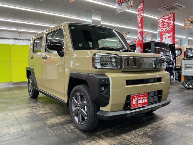 タフト Ｇ　クロムベンチャー　４ＷＤ　運転席・助手席エアーバック　ＡＢＳ　ＥＳＣ　盗難防止システム　衝突被害軽減システム　衝突安全ボディ　アイドリングストップ　クリアランスソナー（4枚目）