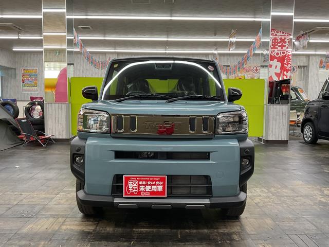 タフト Ｇ　ダーククロムベンチャー　４ＷＤ　運転席・助手席エアーバック　ＡＢＳ　ＥＳＣ　盗難防止システム　衝突被害軽減システム　衝突安全ボディ　アイドリングストップ　クリアランスソナー（4枚目）