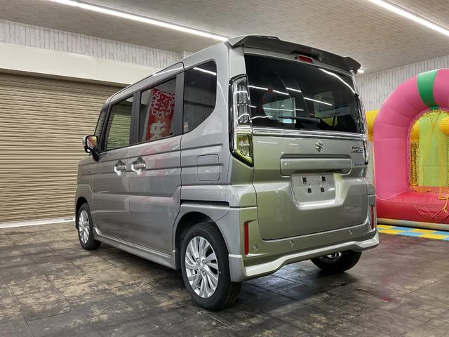 スペーシアカスタム ハイブリッドＧＳ　４ＷＤ　運転席・助手席エアーバック　ＡＢＳ　ＥＳＣ　盗難防止システム　衝突被害軽減システム　衝突安全ボディ　アイドリングストップ　クリアランスソナー（11枚目）