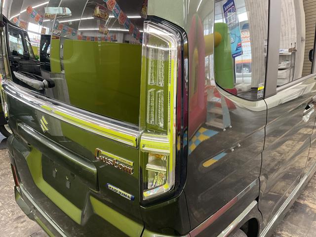 スペーシアカスタム ハイブリッドＧＳ　４ＷＤ　届出済未使用車　両側スライドドア　片側パワースライドドア　衝突被害軽減システム　盗難防止システム　衝突安全ボディ　クリアランスソナー　シートヒーター（15枚目）