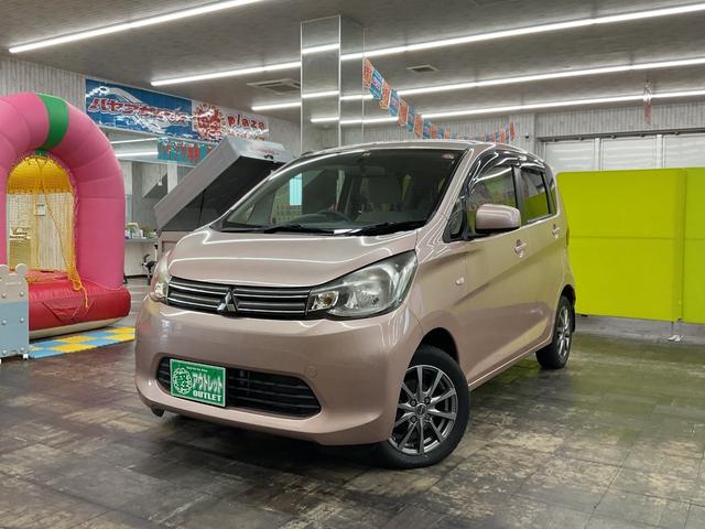 ｅＫワゴン Ｍ　４ＷＤ　ナビ　衝突安全ボディ　キーレスエントリー　アイドリングストップ　ＥＴＣ　エンジンスターター　ベンチシート　寒冷地仕様（2枚目）