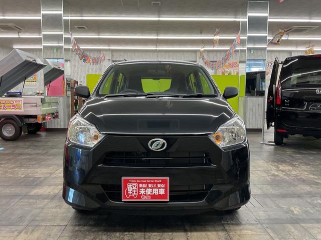 ミライース Ｌ　４ＷＤ　届出済未使用車　スマートキー　アイドリングストップ　衝突被害軽減システム　衝突安全ボディ　盗難防止システム　クリアランスソナー　シートヒーター（3枚目）