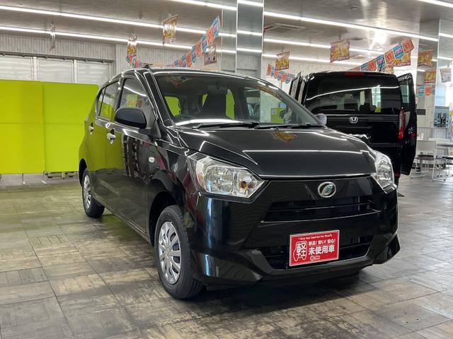 ミライース Ｌ　４ＷＤ　届出済未使用車　スマートキー　アイドリングストップ　衝突被害軽減システム　衝突安全ボディ　盗難防止システム　クリアランスソナー　シートヒーター（4枚目）