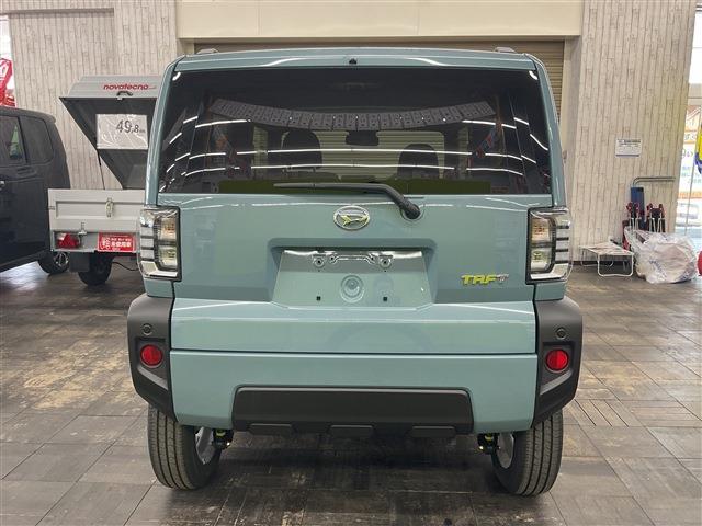 タフト Ｇ　４ＷＤ　届出済未使用車　衝突被害軽減システム　盗難防止システム　衝突安全ボディ　クリアランスソナー　シートヒーター　サンルーフ　電動パーキングブレーキ（10枚目）