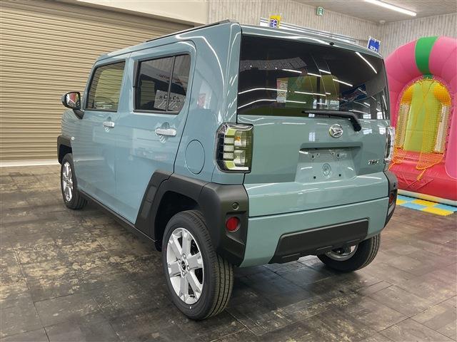 タフト Ｇ　４ＷＤ　届出済未使用車　衝突被害軽減システム　盗難防止システム　衝突安全ボディ　クリアランスソナー　シートヒーター　サンルーフ　電動パーキングブレーキ（12枚目）
