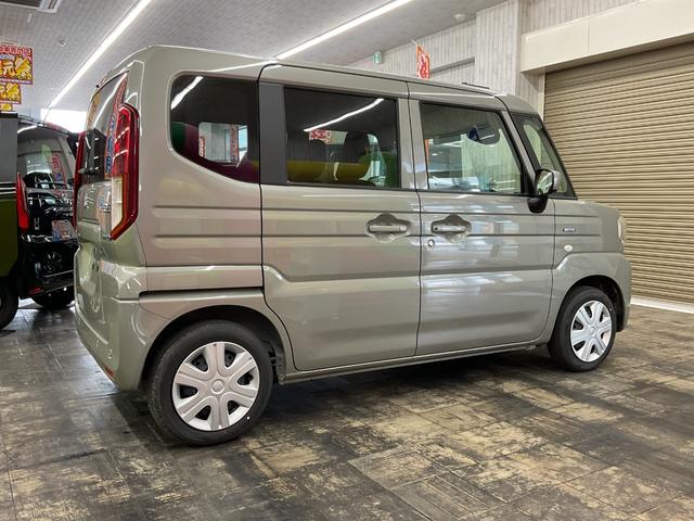 スペーシア ハイブリッドＧ　４ＷＤ　届出済未使用車　スマートキー　アイドリングストップ　衝突被害軽減システム　衝突安全ボディ　盗難防止システム　クリアランスソナー　シートヒーター（10枚目）