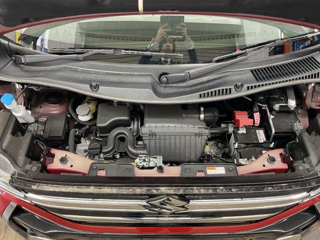スペーシアカスタム ハイブリッドＧＳ　届出済み未使用車　４ＷＤ　運転席・助手席エアーバック　ＡＢＳ　ＥＳＣ　盗難防止システム　衝突被害軽減システム　衝突安全ボディ　アイドリングストップ　クリアランスソナー（60枚目）