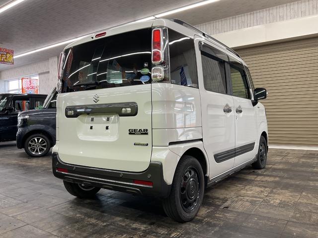 スペーシアギア ハイブリッドＸＺ　４ＷＤ　運転席・助手席エアーバック　ＡＢＳ　ＥＳＣ　盗難防止システム　衝突被害軽減システム　衝突安全ボディ　アイドリングストップ　クリアランスソナー（8枚目）