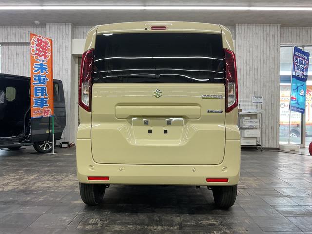 スペーシア ハイブリッドＧ　届出済み未使用車　４ＷＤ　運転席・助手席エアーバック　ＡＢＳ　ＥＳＣ　盗難防止システム　衝突被害軽減システム　衝突安全ボディ　アイドリングストップ　クリアランスソナー（6枚目）