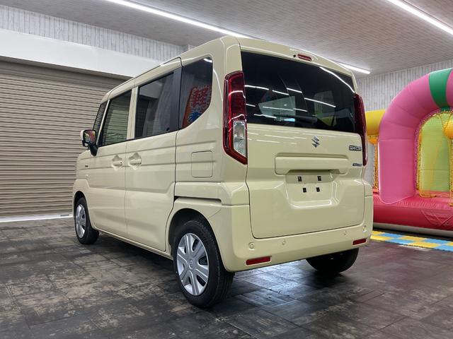 スペーシア ハイブリッドＧ　届出済み未使用車　４ＷＤ　運転席・助手席エアーバック　ＡＢＳ　ＥＳＣ　盗難防止システム　衝突被害軽減システム　衝突安全ボディ　アイドリングストップ　クリアランスソナー（8枚目）