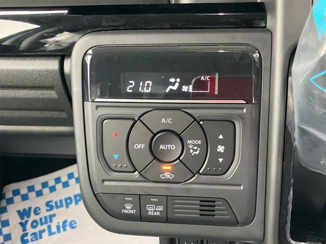 スペーシアカスタム ハイブリッドＧＳ　４ＷＤ　届け出済み未使用車　両側スライド・片側電動　クリアランスソナー　レーンアシスト　衝突被害軽減システム　オートライト　スマートキー　アイドリングストップ　電動格納ミラー　シートヒーター（5枚目）