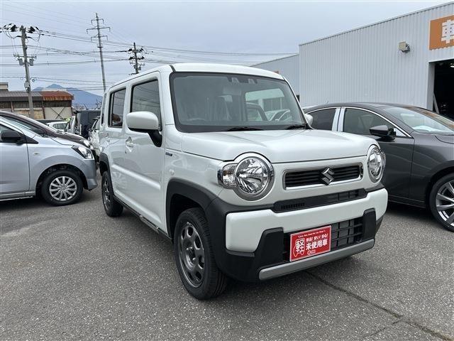 ハスラー ハイブリッドＧ　４ＷＤ　届出済未使用車　スマートキー　アイドリングストップ　衝突被害軽減システム　衝突安全ボディ　盗難防止システム　クリアランスソナー　シートヒーター　レーンアシスト（5枚目）