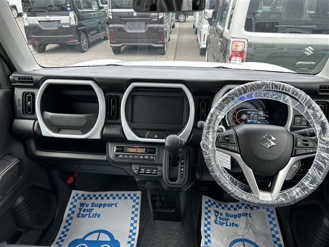 ハスラー ハイブリッドＧ　４ＷＤ　届出済未使用車　スマートキー　アイドリングストップ　衝突被害軽減システム　衝突安全ボディ　盗難防止システム　クリアランスソナー　シートヒーター　レーンアシスト（18枚目）