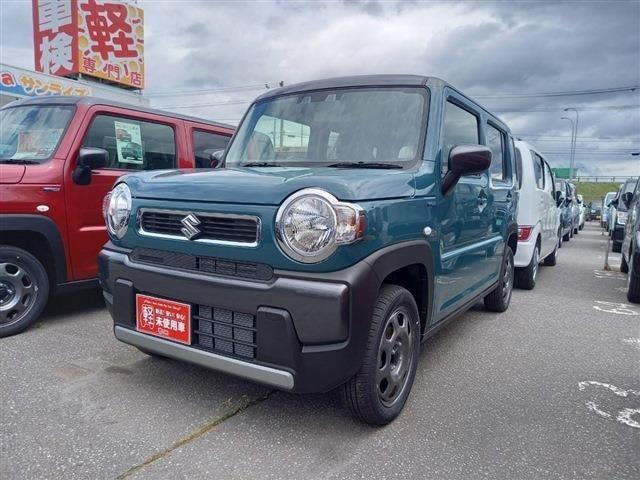 ハスラー ハイブリッドＧ　届出済未使用車　４ＷＤ　運転席・助手席エアーバック　ＡＢＳ　ＥＳＣ　盗難防止システム　衝突被害軽減システム　衝突安全ボディ　アイドリングストップ　クリアランスソナー（2枚目）