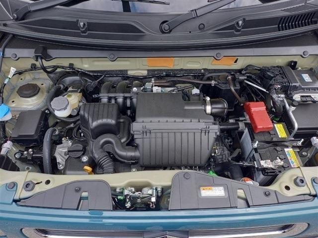 ハスラー ハイブリッドＧ　届出済未使用車　４ＷＤ　運転席・助手席エアーバック　ＡＢＳ　ＥＳＣ　盗難防止システム　衝突被害軽減システム　衝突安全ボディ　アイドリングストップ　クリアランスソナー（36枚目）