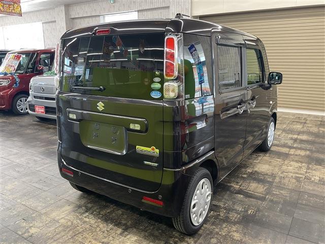 スペーシア ハイブリッドＧ　４ＷＤ　両側スライドドア　衝突被害軽減システム　盗難防止システム　衝突安全ボディ　クリアランスソナー　シートヒーター（7枚目）