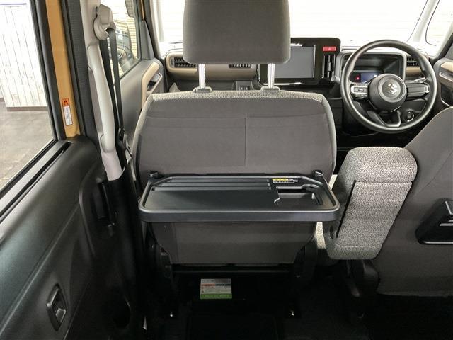 スペーシア ハイブリッドＸ　４ＷＤ　届け出済み未使用車　両側電動スライドドア　クリアランスソナー　衝突被害軽減システム　オートライト　ＬＥＤヘッドランプ　スマートキー　アイドリングストップ　電動格納ミラー　シートヒーター（38枚目）