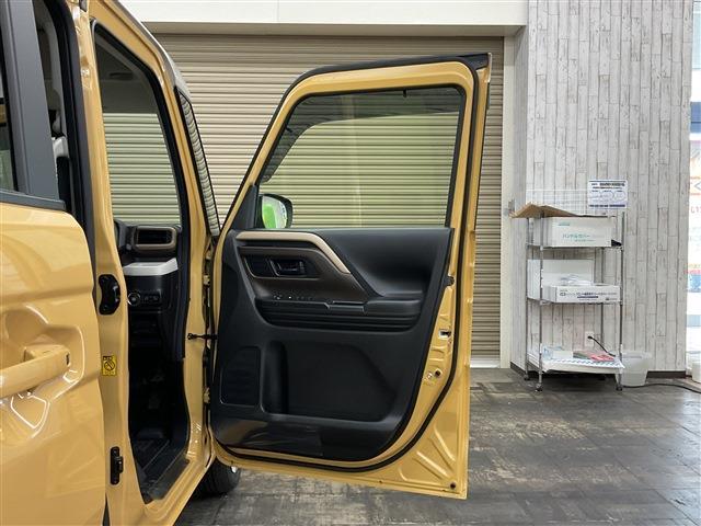 スペーシア ハイブリッドＸ　４ＷＤ　届け出済み未使用車　両側電動スライドドア　クリアランスソナー　衝突被害軽減システム　オートライト　ＬＥＤヘッドランプ　スマートキー　アイドリングストップ　電動格納ミラー　シートヒーター（40枚目）