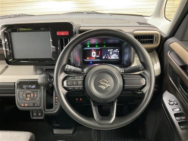 スペーシア ハイブリッドＸ　４ＷＤ　届け出済み未使用車　両側電動スライドドア　クリアランスソナー　衝突被害軽減システム　オートライト　ＬＥＤヘッドランプ　スマートキー　アイドリングストップ　電動格納ミラー　シートヒーター（44枚目）