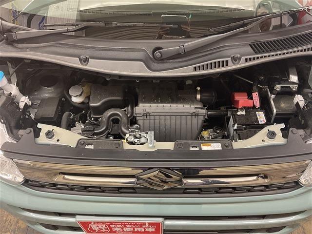 スペーシア ハイブリッドG 4WD 届け出済み未使用車 両側スライドドア クリアランスソナー レーンアシスト 衝突被害軽減システム オートライト LEDヘッドランプ スマートキー アイドリングストップ 電動格納ミラー(69枚目)