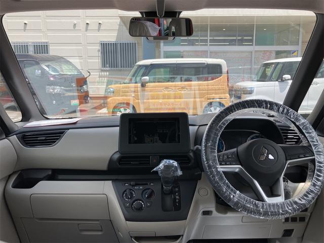 ｅＫスペース Ｍ　４ＷＤ　届け出済み未使用車　両側スライドドア　クリアランスソナー　レーンアシスト　衝突被害軽減システム　オートライト　キーレスエントリー　アイドリングストップ　電動格納ミラー　シートヒーター（2枚目）