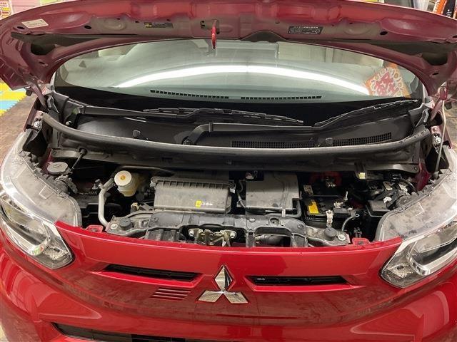 ｅＫスペース Ｍ　４ＷＤ　届け出済み未使用車　両側スライドドア　クリアランスソナー　レーンアシスト　衝突被害軽減システム　オートライト　キーレスエントリー　アイドリングストップ　電動格納ミラー　シートヒーター（59枚目）