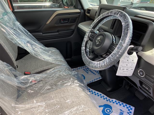 スペーシア ハイブリッドＧ　４ＷＤ　届け出済み未使用車　両側スライドドア　クリアランスソナー　レーンアシスト　衝突被害軽減システム　オートライト　ＬＥＤヘッドランプ　スマートキー　アイドリングストップ　電動格納ミラー（24枚目）