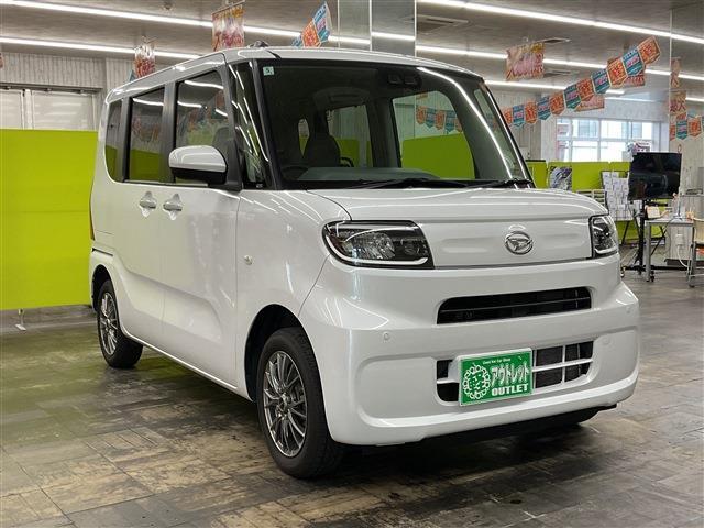 タント Ｌ　４ＷＤ　キーレスエントリー　アイドリングストップ　衝突被害軽減システム　衝突安全ボディ　盗難防止システム　クリアランスソナー　シートヒーター　レーンアシスト　ＬＥＤヘッドランプ　フルフラット（4枚目）