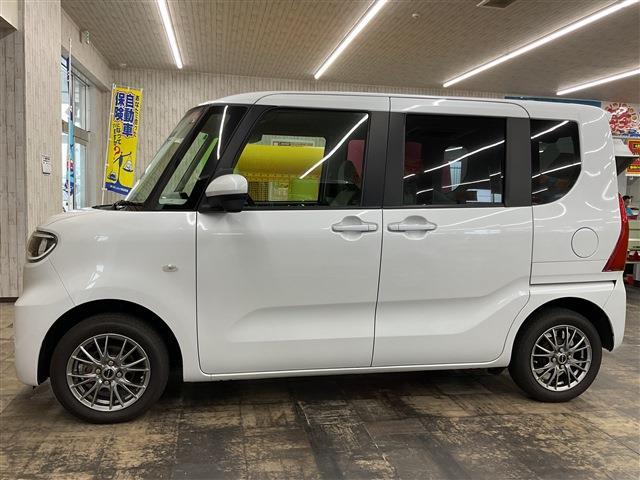 タント Ｌ　４ＷＤ　キーレスエントリー　アイドリングストップ　衝突被害軽減システム　衝突安全ボディ　盗難防止システム　クリアランスソナー　シートヒーター　レーンアシスト　ＬＥＤヘッドランプ　フルフラット（10枚目）