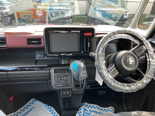 スペーシアカスタム ハイブリッドＧＳ　４ＷＤ　両側スライド・片側電動　クリアランスソナー　オートクルーズコントロール　レーンアシスト　衝突被害軽減システム　ＬＥＤヘッドランプ　スマートキー　アイドリングストップ　シートヒーター（2枚目）