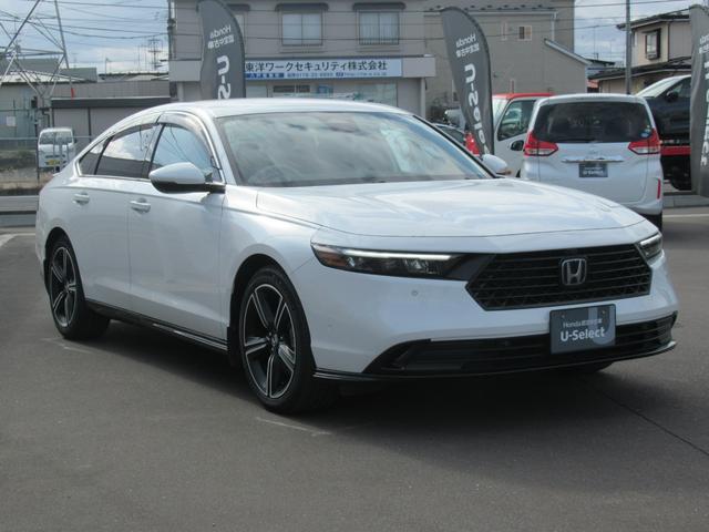 アコード e:HEV 純正ナビ フルセグTV HondaSENSING 障害物センサー Google搭載デジタルサービス対応 Bluetooth接続 純正18インチアルミホイール 電動シート ETC2.0(3枚目)
