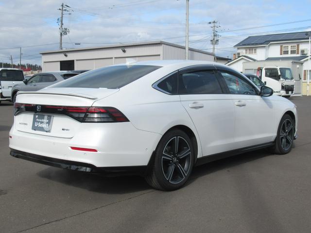 アコード e:HEV 純正ナビ フルセグTV HondaSENSING 障害物センサー Google搭載デジタルサービス対応 Bluetooth接続 純正18インチアルミホイール 電動シート ETC2.0(5枚目)