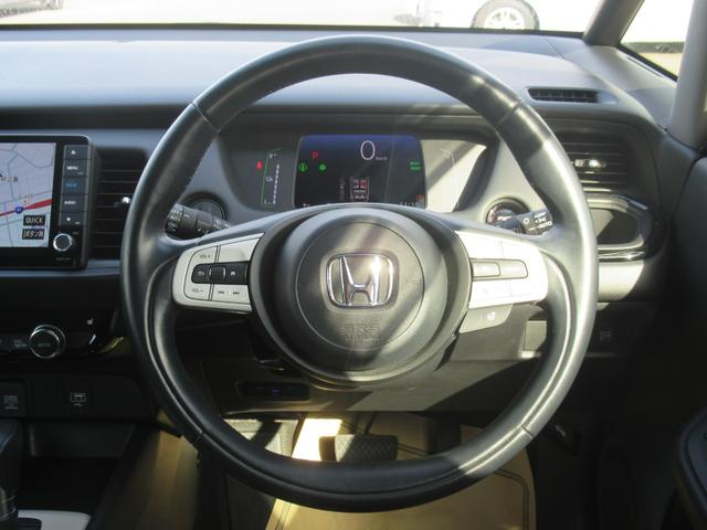 フィット e:HEVリュクス 4WD HondaSENSING 純正ナビ インターナビ対応 純正16インチアルミホイール 障害物センサー リアカメラ LEDヘッドライト Bluetooth接続 CD/DVD再生 ETC(50枚目)