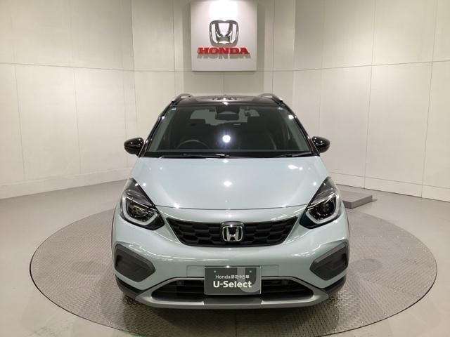 フィット クロスター　純正メモリーナビ、中古スタッドレスタイヤ、ドライブレコーダー前後装着＋ＥＴＣ付　当社デモカー（4枚目）