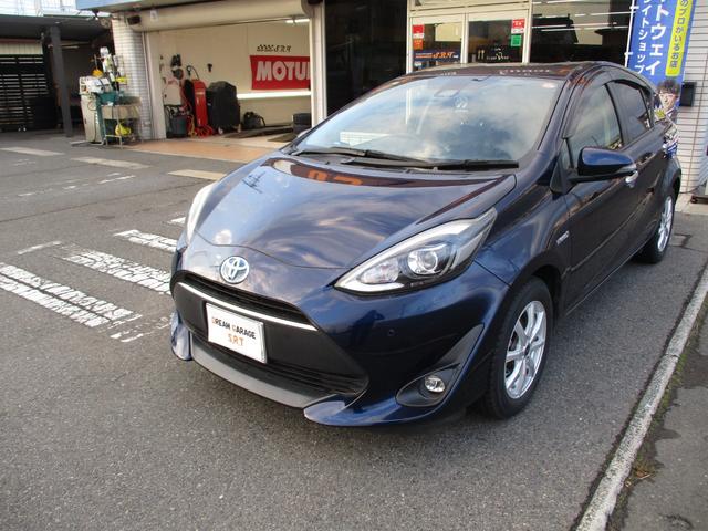 アクア Sスタイルブラック ワンオーナー プッシュスタート TSS バックカメラ(2枚目)