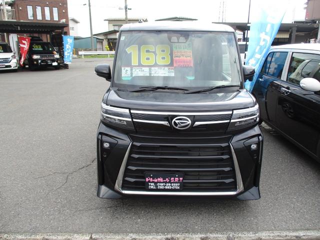 タント カスタムＸ　エコアイドル非装着車・ＳＡ・Ｗパワースライド・１０インチナビ／ＴＶ・シートヒーター・ハーフレザー・ＬＥＤヘッドライト（3枚目）