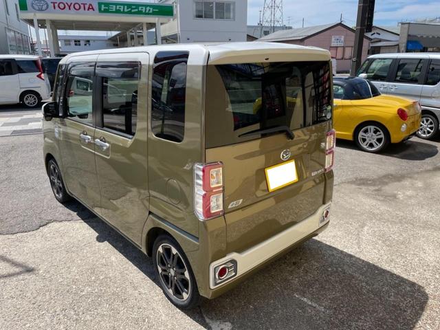 G SA ターボ 社外ナビ/TV 4WD アイドリングストップ オートライト 純正アルミ バックカメラ フロントカメラ シートシーター 両側パワースライドドア 横滑り防止 HID(9枚目)
