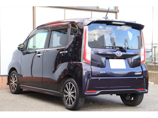 ムーヴ カスタム　Ｘ　ハイパーＳＡ　スマートキー　プッシュスタート　アイドリングストップ　タイミングチェーン　スマートアシスト　ナビ　フルセグ　Ｂｌｕｅｔｏｏｔｈ　バックカメラ　ＬＥＤヘッドライト　純正１４インチアルミホイール　禁煙車（4枚目）