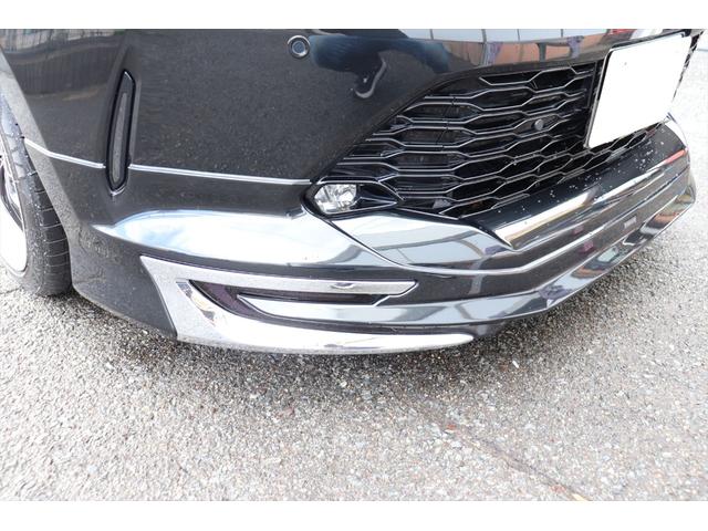 ハリアー プログレス　スタイルブルーイッシュ　修復歴無し　フロント、サイドモデリスタエアロ　クールレーシング、リアバンパー＆マフラー　ブリッツ車高調　パワーバックドア　ＪＢＬサウンド　スマートキー　プッシュスタート　アラウンドビューモニター　ナビ（17枚目）