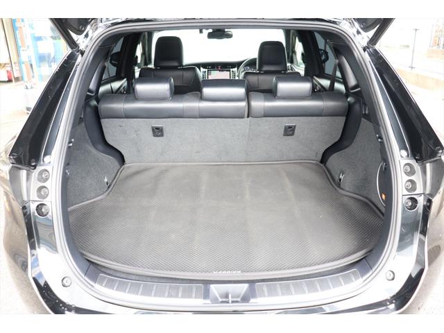 ハリアー プログレス　スタイルブルーイッシュ　修復歴無し　フロント、サイドモデリスタエアロ　クールレーシング、リアバンパー＆マフラー　ブリッツ車高調　パワーバックドア　ＪＢＬサウンド　スマートキー　プッシュスタート　アラウンドビューモニター　ナビ（72枚目）