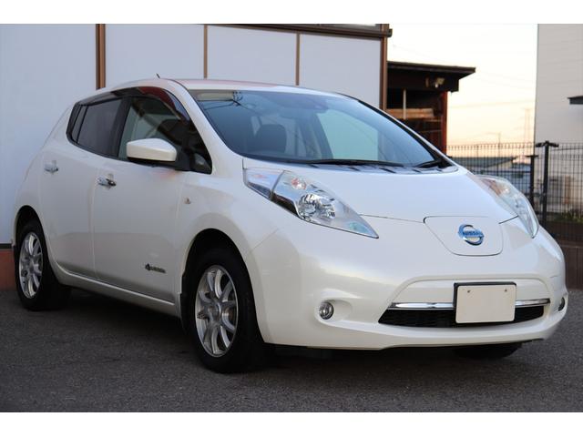 リーフ Ｘ　エアロスタイル（２４ｋｗｈ）　修復歴無し　１０セグ　スマートキー　プッシュスタート　ナビ　フルセグ　Ｂｌｕｅｔｏｏｔｈ　バックカメラ　全席シートヒーター　ステアリングヒーター　クルーズコントロール　オートエアコン　禁煙車（2枚目）