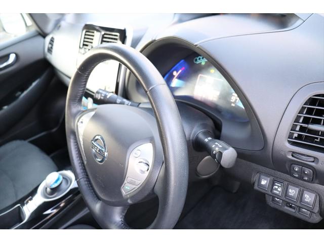 リーフ Ｘ　エアロスタイル（２４ｋｗｈ）　修復歴無し　１０セグ　スマートキー　プッシュスタート　ナビ　フルセグ　Ｂｌｕｅｔｏｏｔｈ　バックカメラ　全席シートヒーター　ステアリングヒーター　クルーズコントロール　オートエアコン　禁煙車（55枚目）
