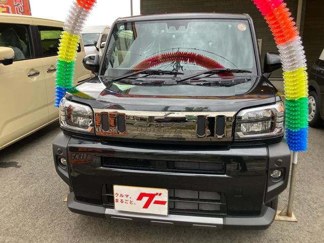 タフト Ｇ　ダーククロムベンチャー　４ＷＤ　衝突被害軽減ブレーキ　クリアランスソナー　シートヒーター　フォグランプ　バックカメラ　オートクルーズコントロール（2枚目）