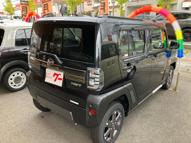 タフト Ｇ　ダーククロムベンチャー　４ＷＤ　衝突被害軽減ブレーキ　クリアランスソナー　シートヒーター　フォグランプ　バックカメラ　オートクルーズコントロール（8枚目）